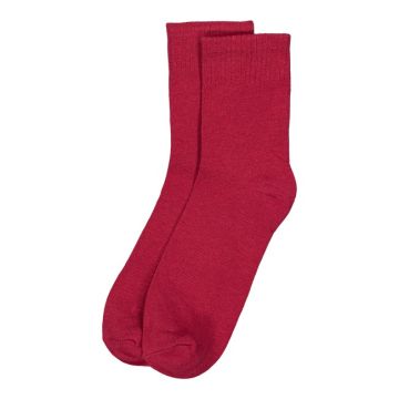 CALCETIN CORTO LISO GRANATE 